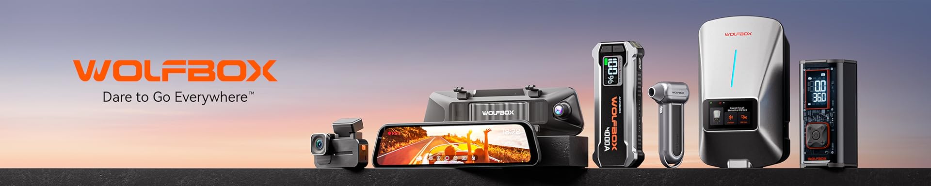 Wolfbox Dash Cam Mirror 